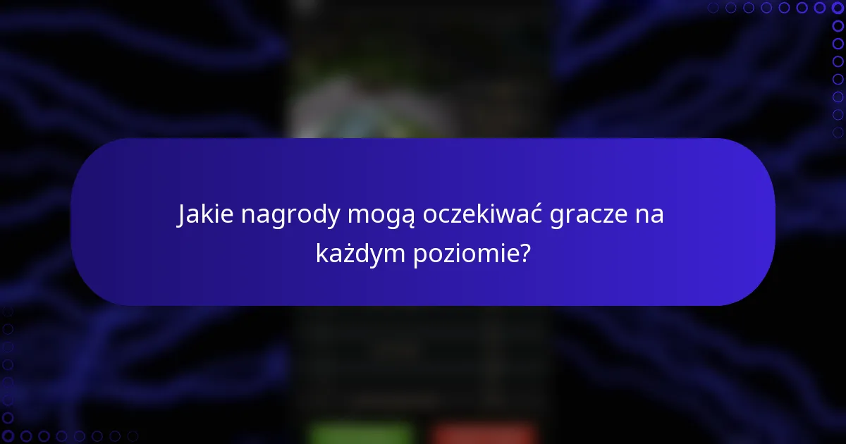 Jakie nagrody mogą oczekiwać gracze na każdym poziomie?