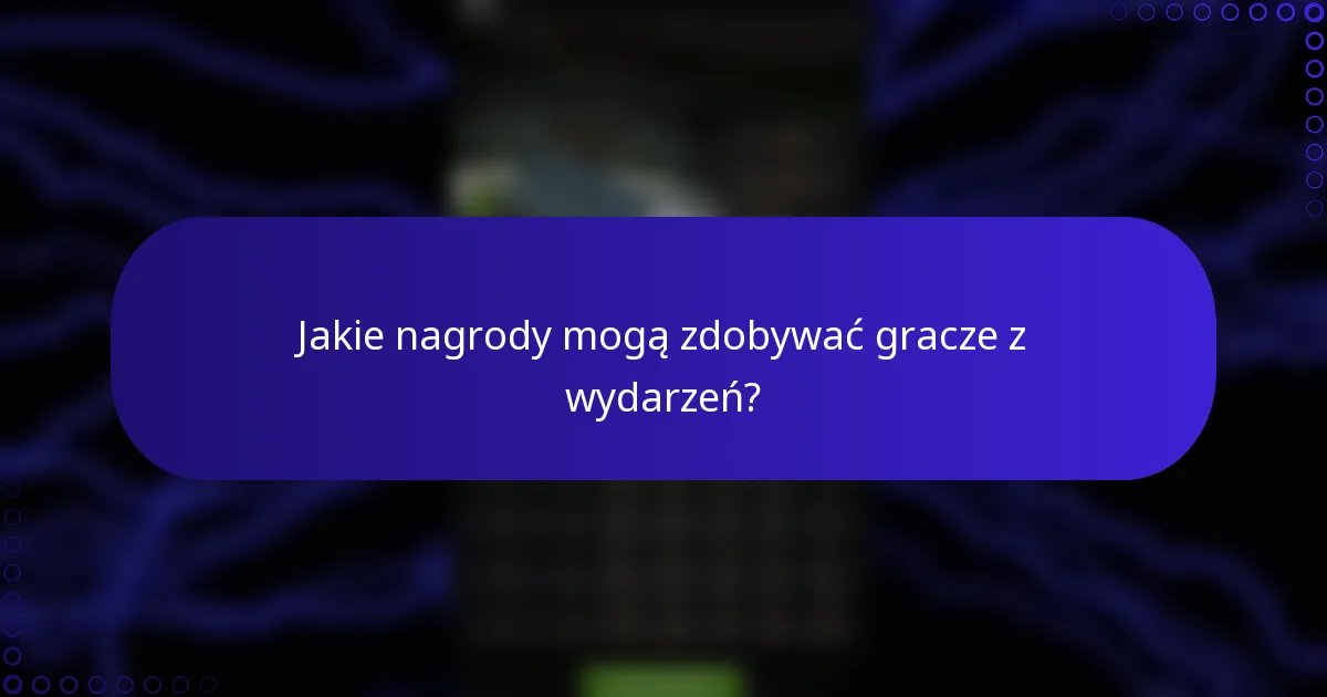 Jakie nagrody mogą zdobywać gracze z wydarzeń?